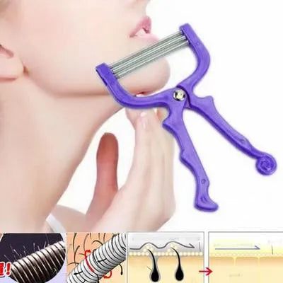 Face Hair Remover Epilator Handheld Spring Face EpiRoller, 1 Pc
